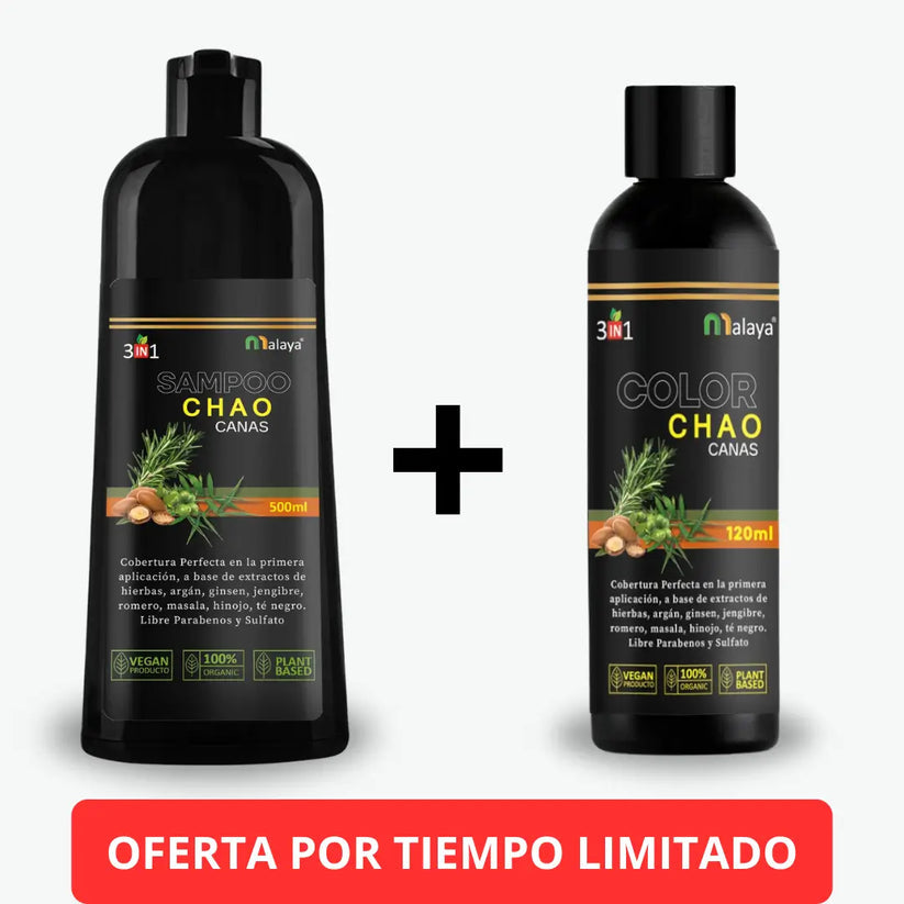 Shampoo CHAOCANAS® + Tratamiento GRATIS