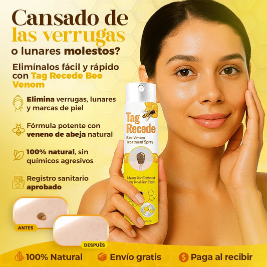 Tag Recede™: Spray Removedor de Verrugas