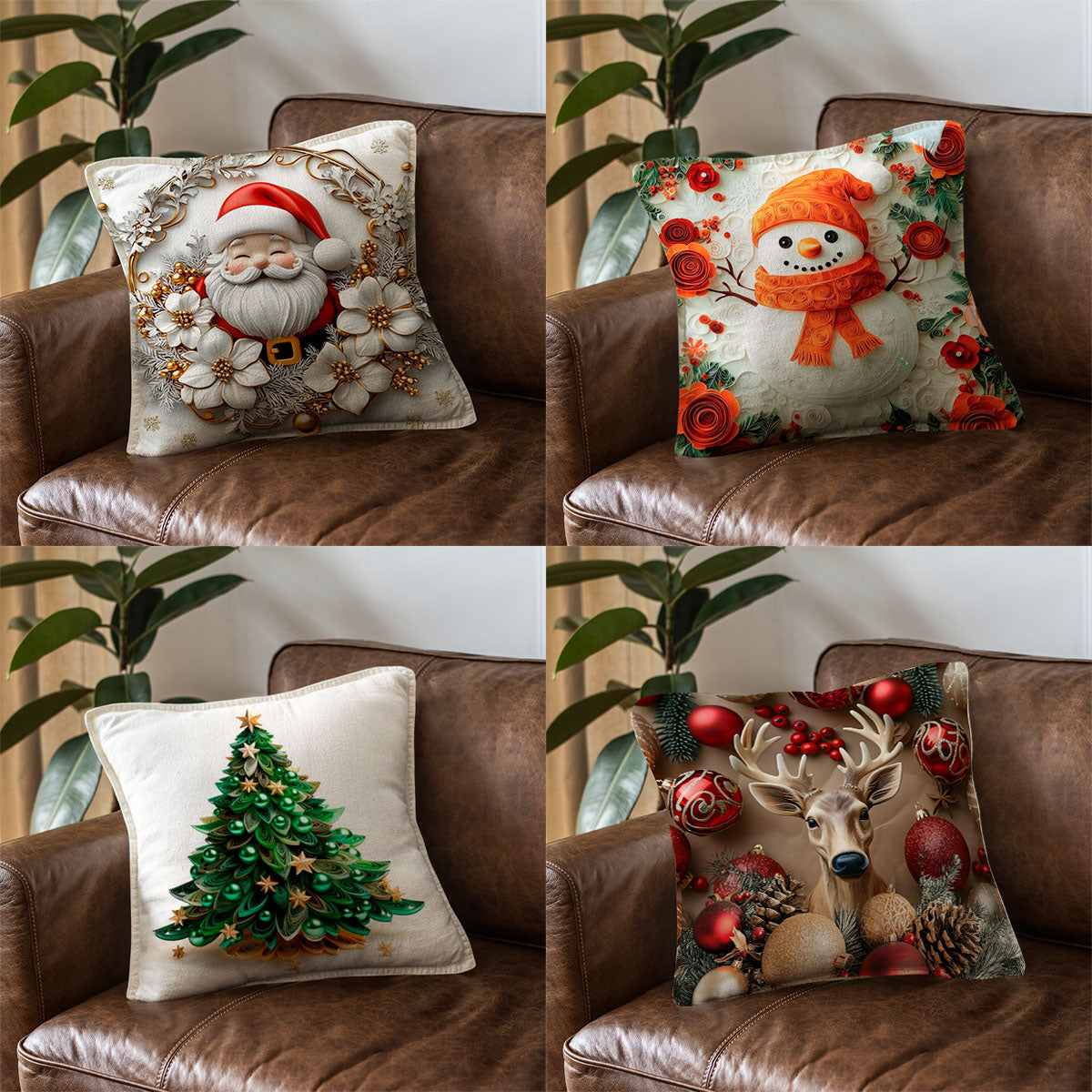 Árbol De Navidad Plegable 1.5m + 4 Fundas Led Gratis | Montaje ultra rápido