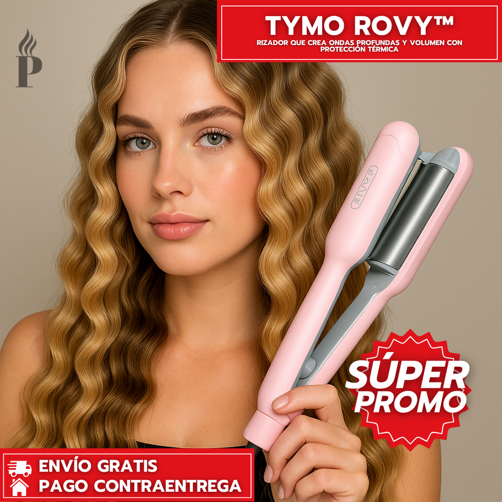 Rizador Tymo Rovy | Ondas hermosas en minutos