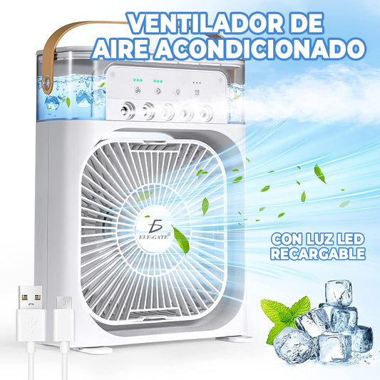 Mini Ventilador con Hielo
