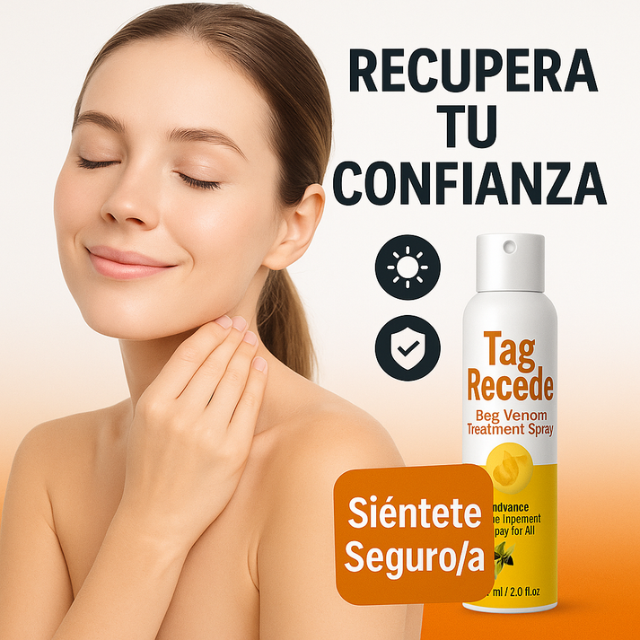 Tag Recede™: Spray Removedor de Verrugas