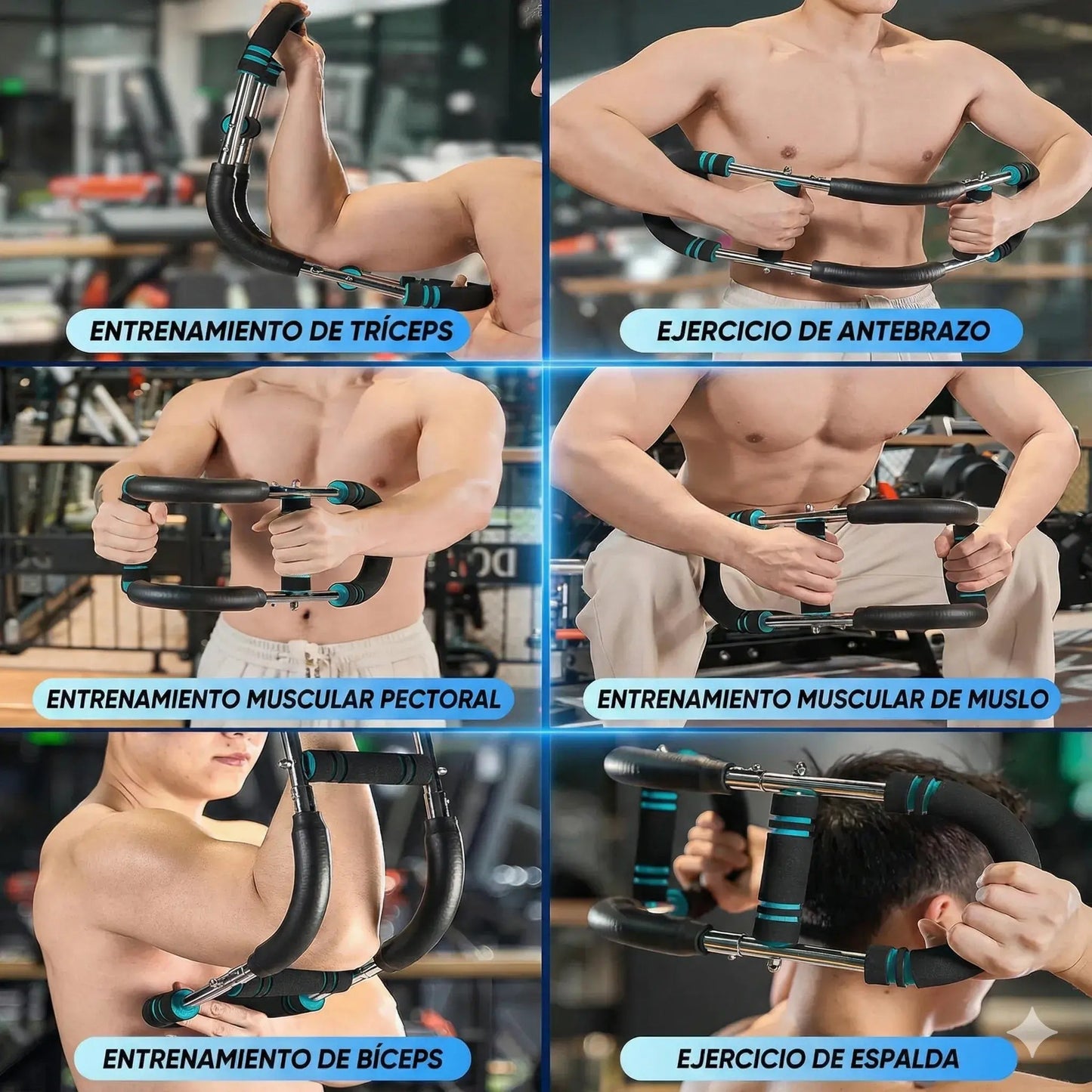 Twister Arm | Marca tu pecho y brazos sin salir de casa