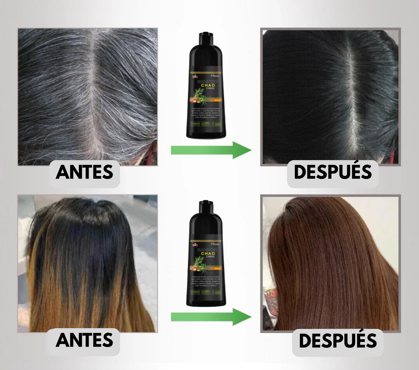 Shampoo CHAOCANAS® + Tratamiento GRATIS